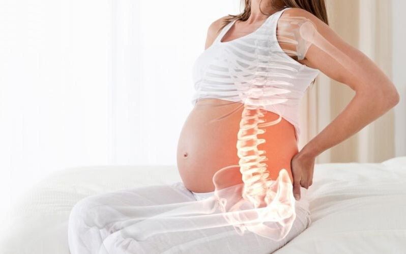 back pain between the shoulder blades during pregnancy