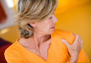 shoulder pain with osteoarthritis of the joint