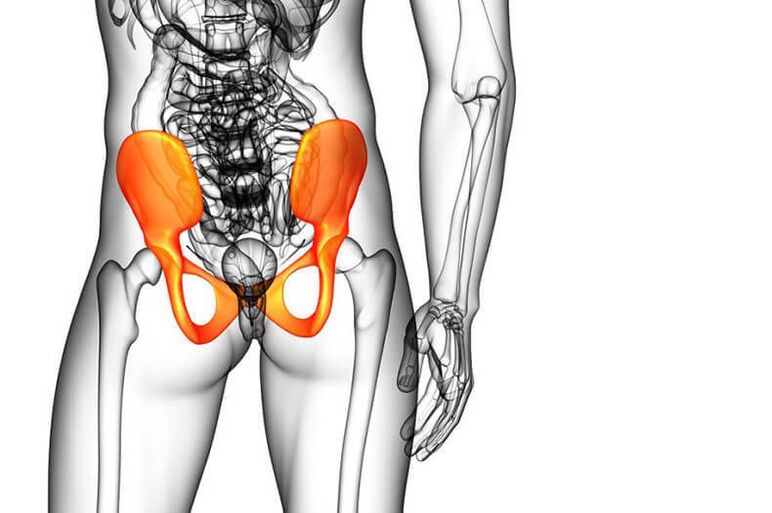 pelvic displacement and coccyx pain