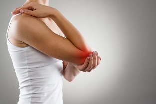 pain in the elbow