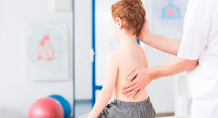 Pain in the lower back pain in child